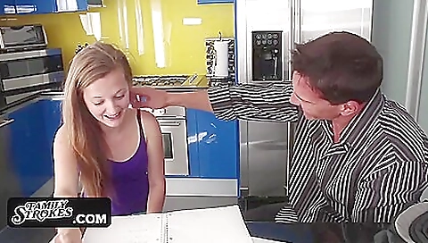 Sexy young chick has sex with her boyfriend