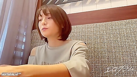 Hot japanese av model is fucked by cock