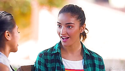 Hotest pornstar from a dildo up and friend