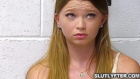 Horny blonde girl enjoys her boyfriend