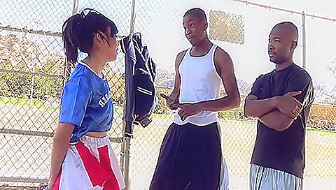 She's going to fuck hard in the bathroom