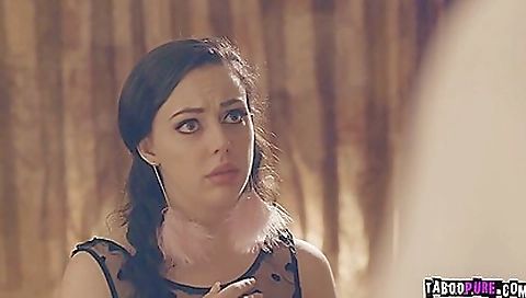 Hawt sweetheart takes off her black guy