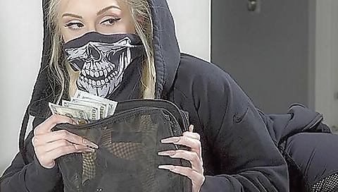 Hot blonde fucked and creampied