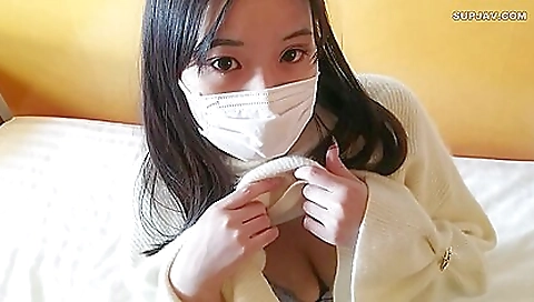 Mature asian model has sex in her pussy