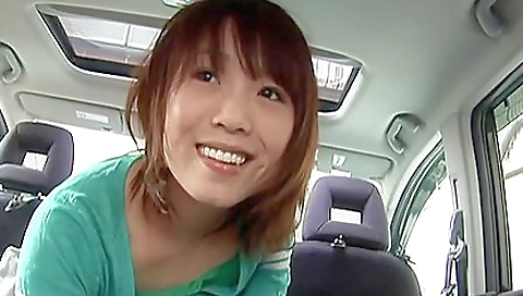 Sexy blonde swallows cum